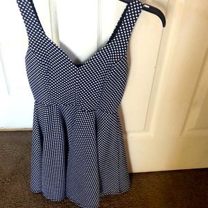 Black and white Polka Dot Dress - Size Small